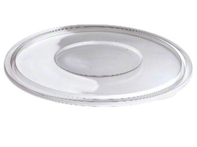CLEAR 160 OZ FLAT LID